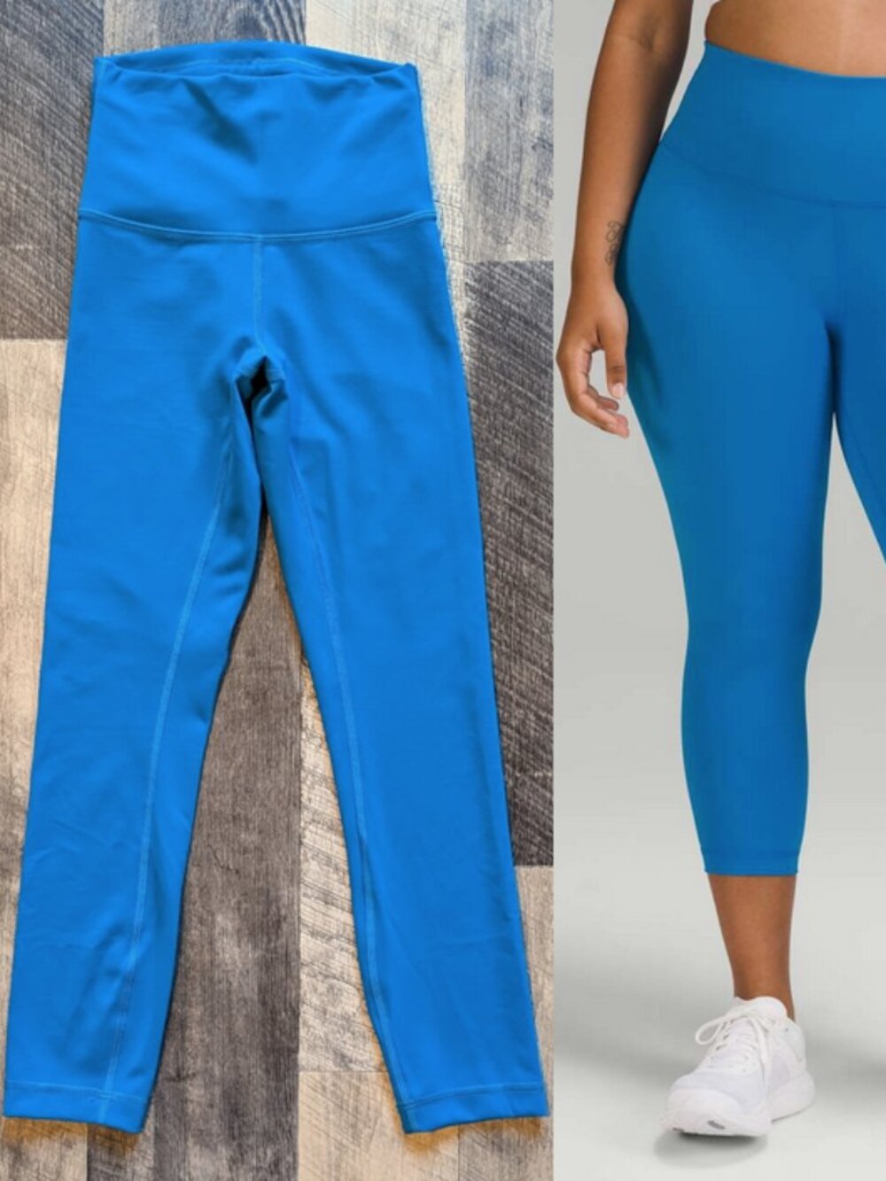 Lululemon Wunder Train Leggings High-Rise Crop 23”